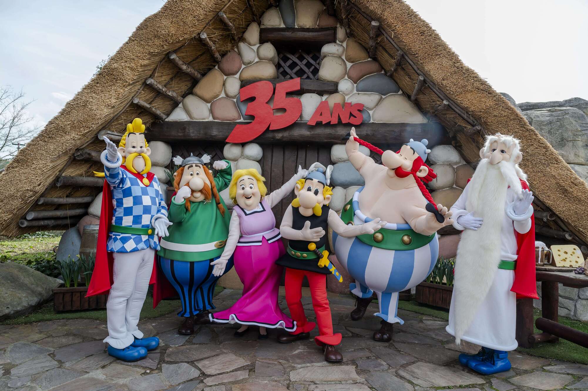 personnage parc asterix