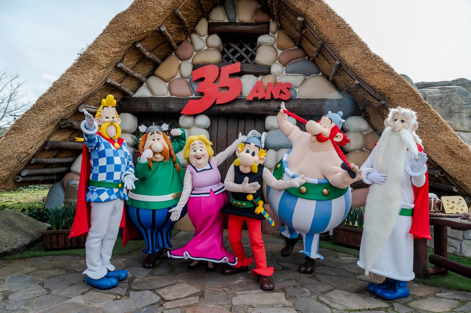 personnage parc asterix