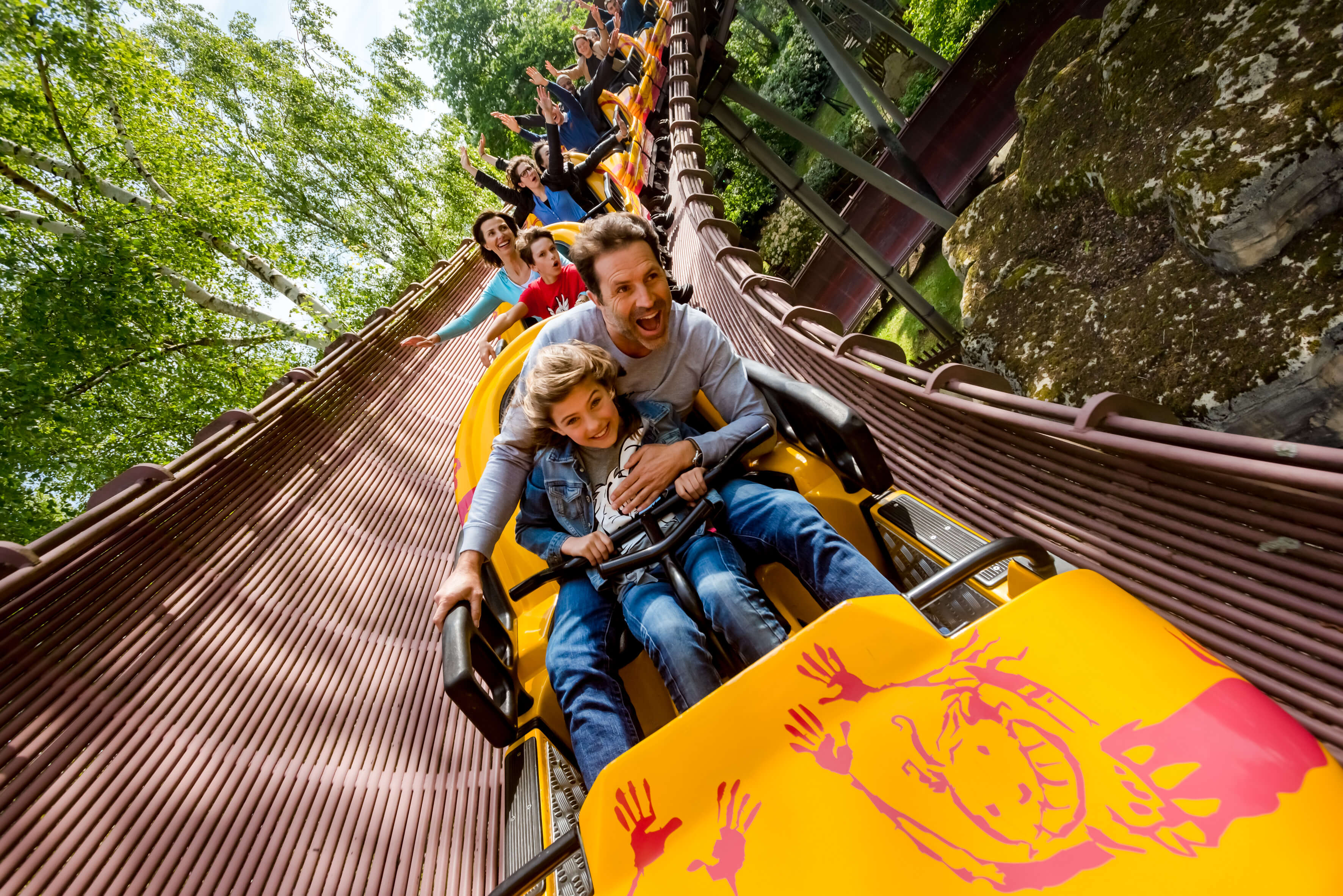 La Trace Du Hourra Parc Asterix