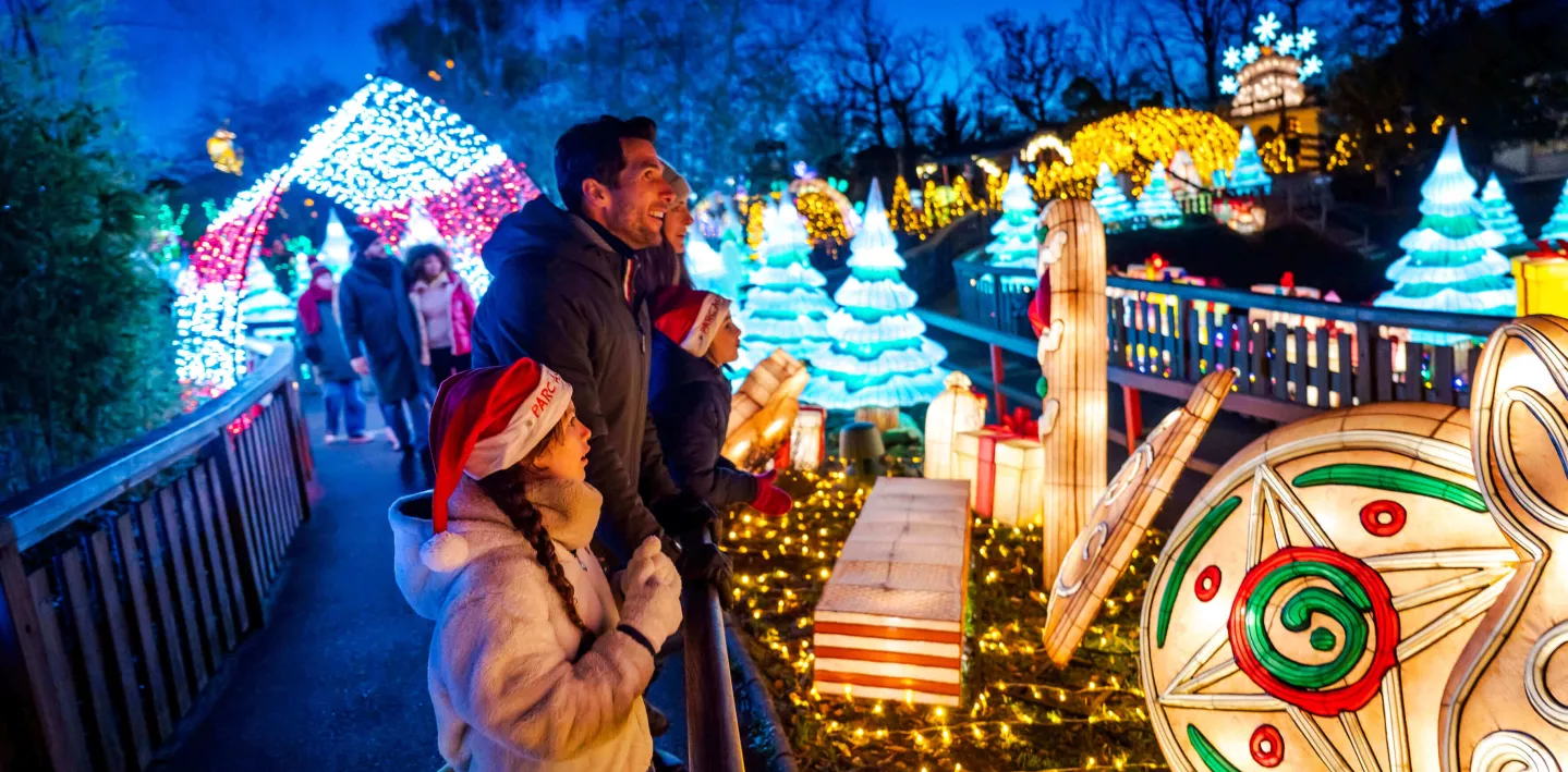 jardin merveilleux noel parc asterix