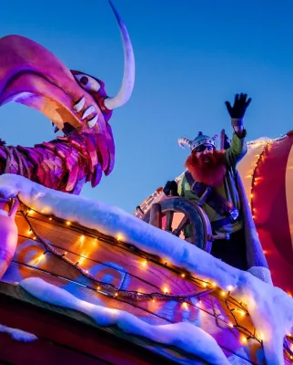 Le défilé Gaulois de Noël