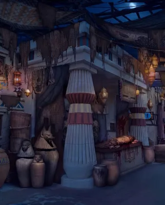 Visuel peur sur le parc : zone egypte