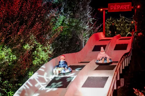 La glissade d'Obélix