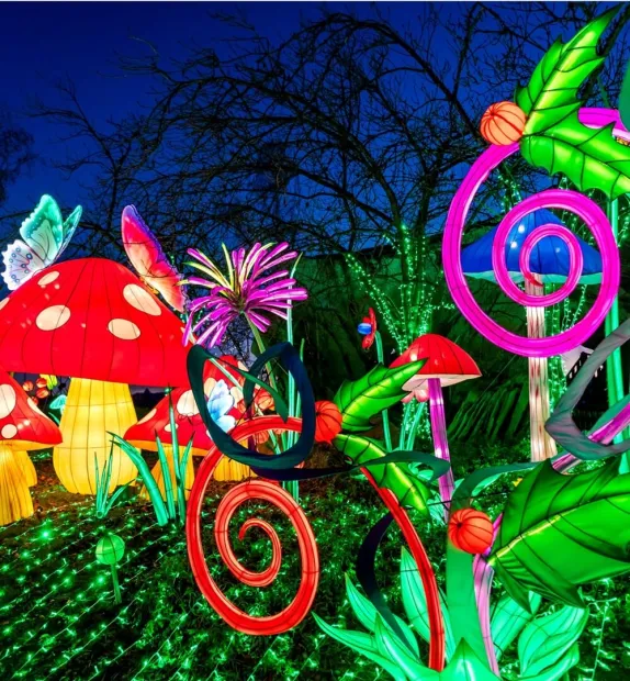 Les jardins merveilleux du Père Noël
