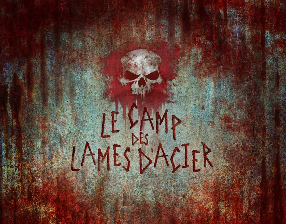 Logo camp lames acier
