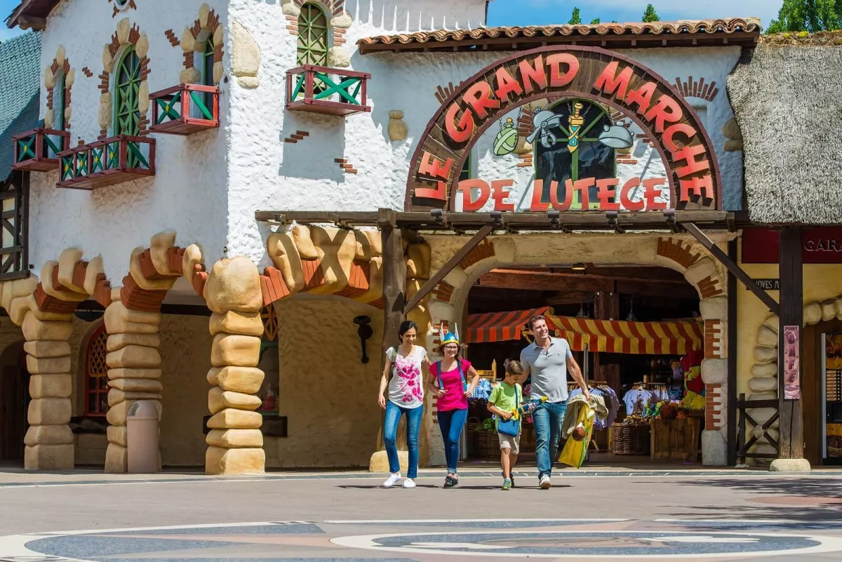 le marché de lutèce parc astérix