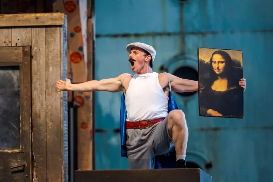 Spectacle Main Basse sur la Joconde
