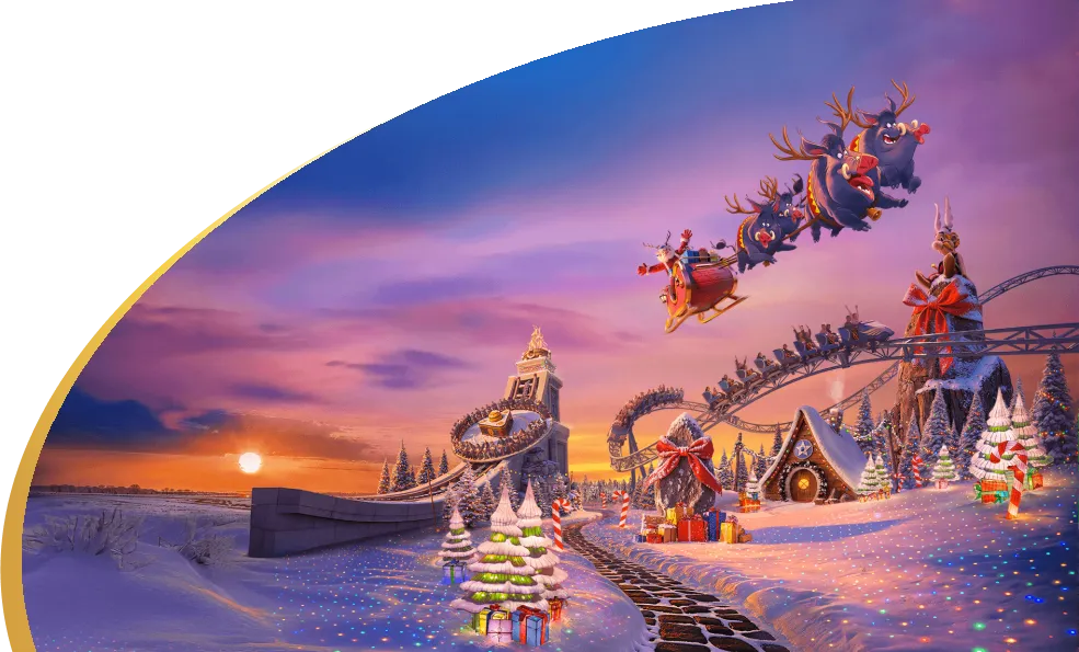 fond Noel Parc Astérix