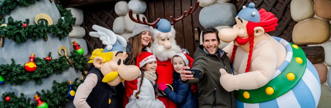 Noël gaulois parc asterix