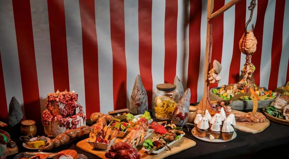 Buffet de l'horreur - Restaurant Les Comptoirs d'Epidemaïs