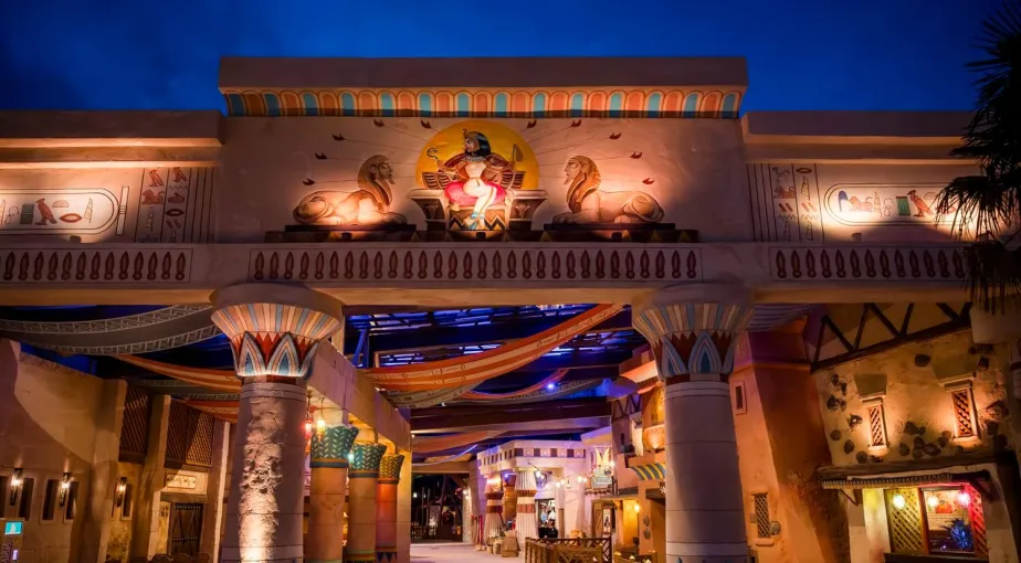 Visuel peur sur le parc : zone egypte
