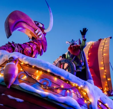 Le défilé Gaulois de Noël