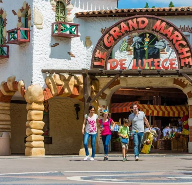 le marché de lutèce parc astérix