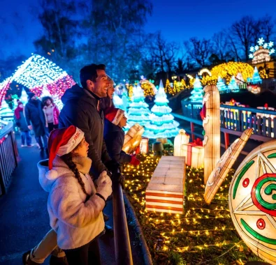 Les jardins merveilleux du Père Noël