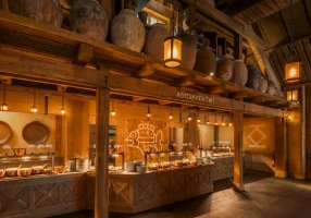 Restaurant La Table des Druides : La Cité Suspendue