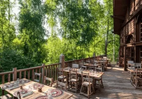 la cite suspendue restaurant la table des druides