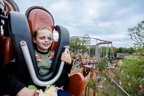 peur sur le parc en famille