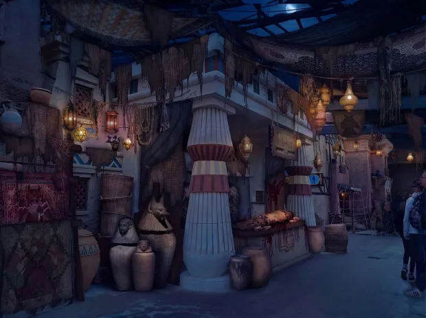 Zone de peur Egyptienne