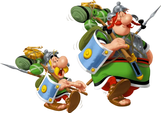 asterix et obelix chez les romains