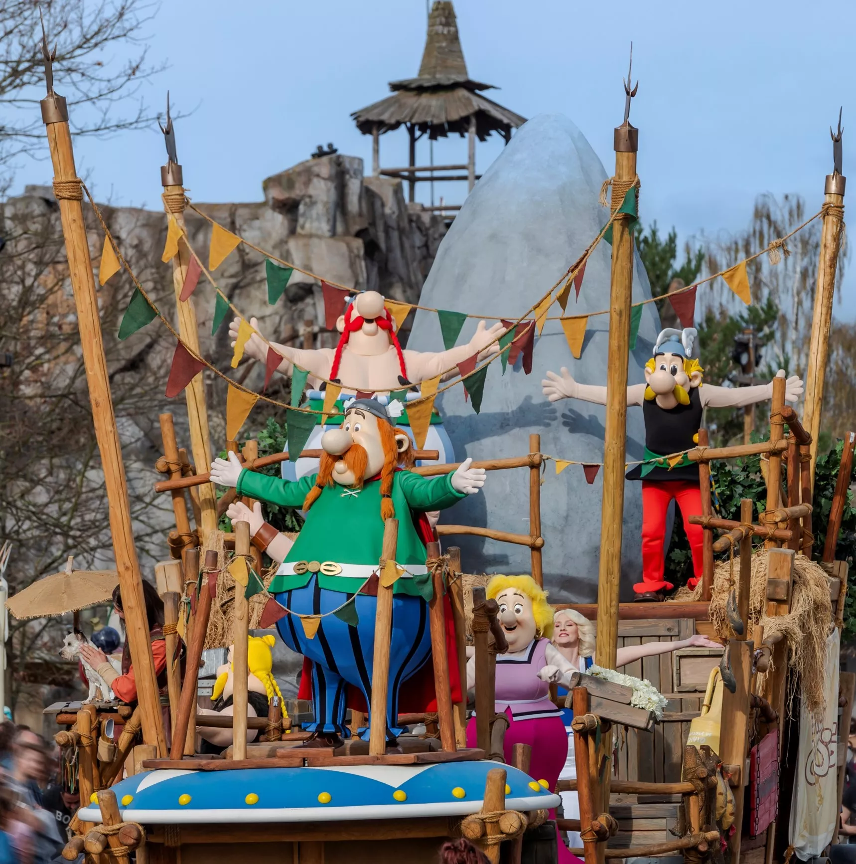 Abraracourcix au Defile Gaulois