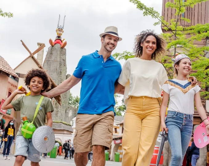 family parc asterix