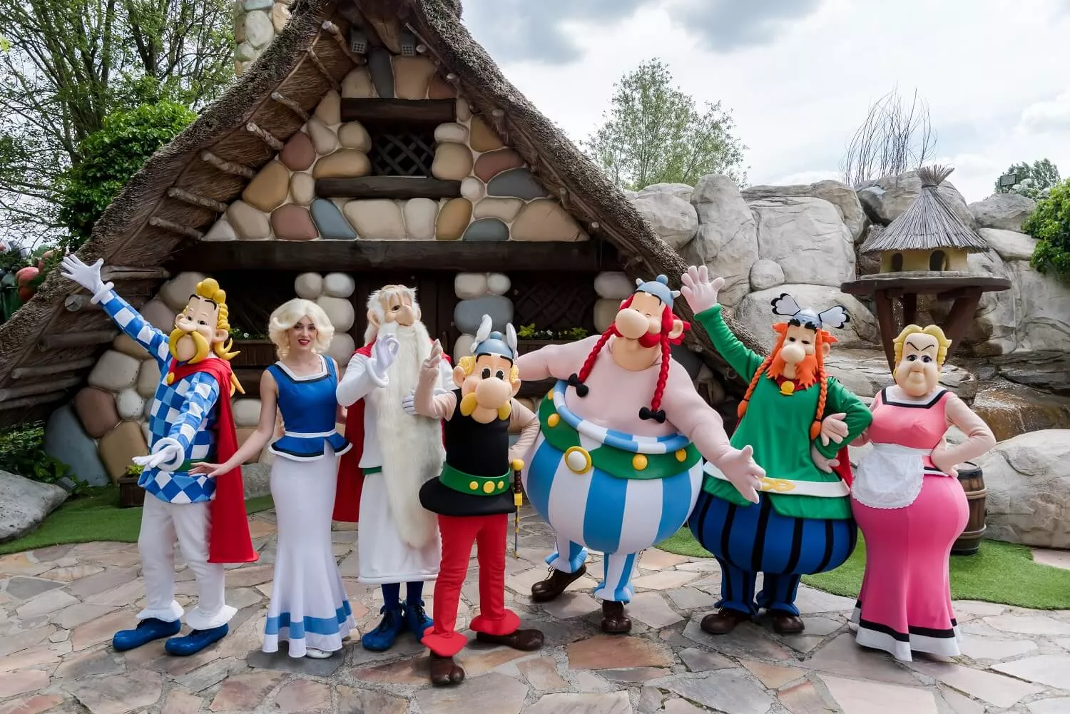 Image du spectacle Ontmoeting met de personages uit het Village Gaulois
