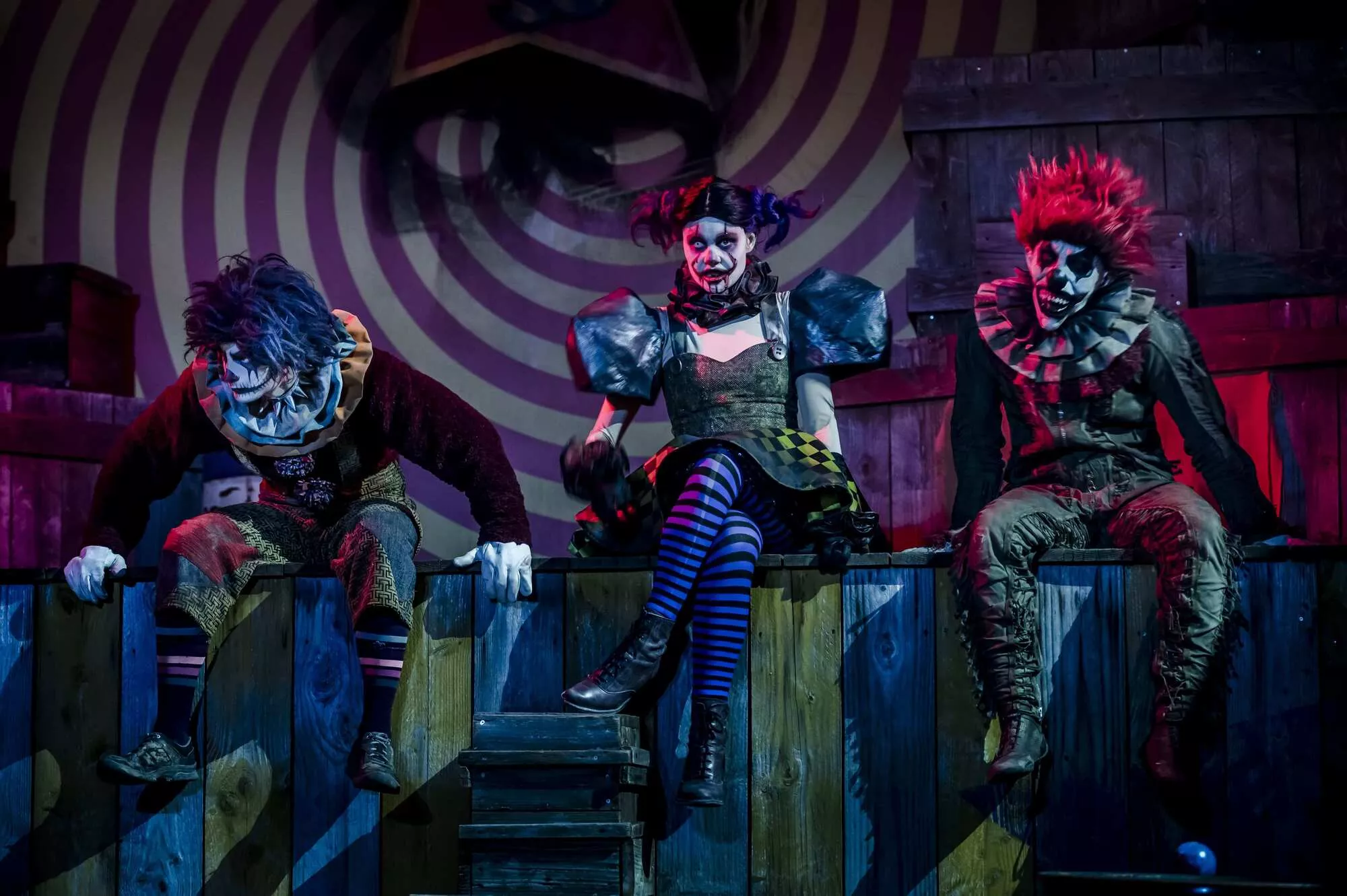 clowns enfer parc asterix