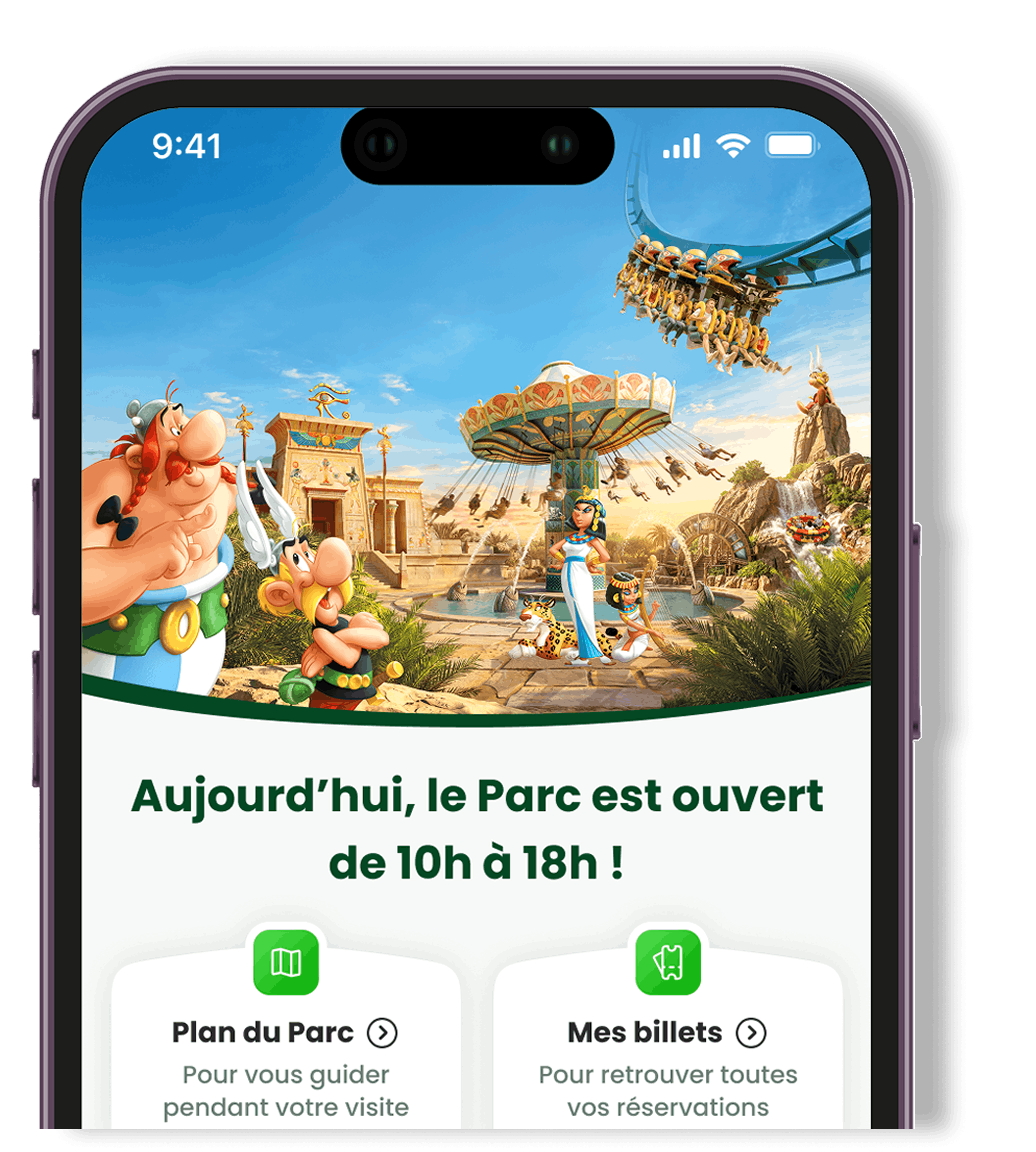 Télécharger notre application
