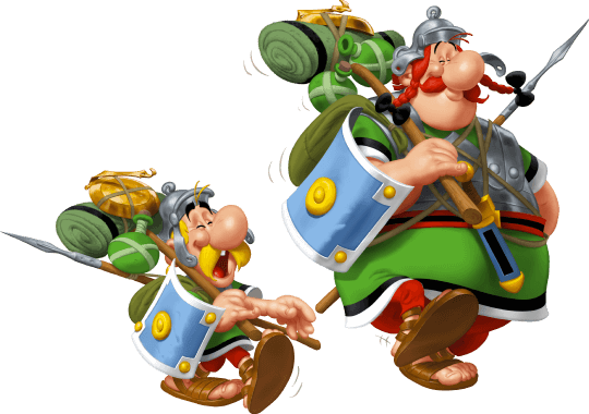 Astérix et Obélix en Romains